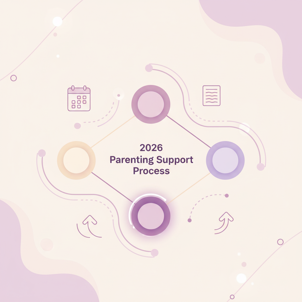 A person filling out an online form on a tablet, with a checklist next to it