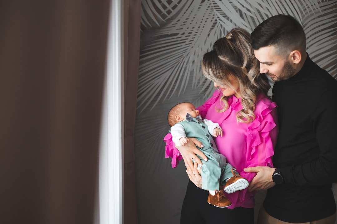 신생아 가족 집