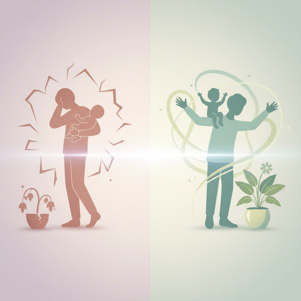 A graphic illustration showing three distinct government benefit icons for parents – a baby with a coin, a family with a checkmark, and a gift box, representing core childcare subsidies.