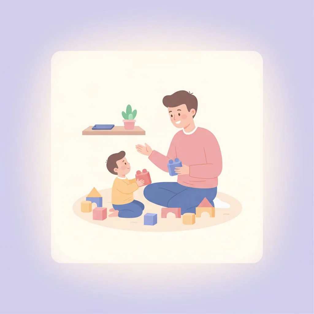 An infographic illustrating age-appropriate screen time recommendations for infants, toddlers, and preschoolers, with icons representing different types of media and activities.
