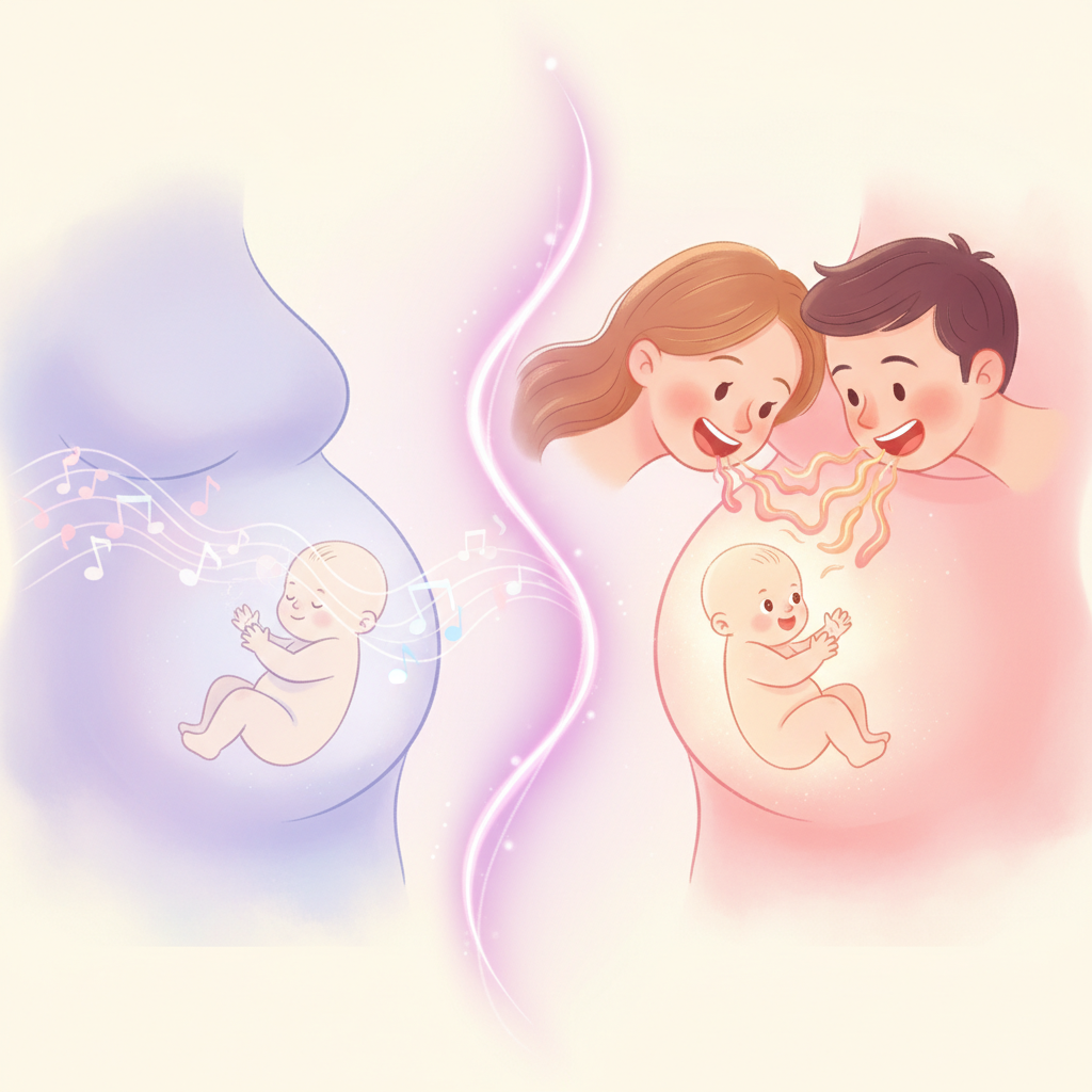 A baby's hand gently holding an adult's finger, symbolizing parent-child bonding and connection.